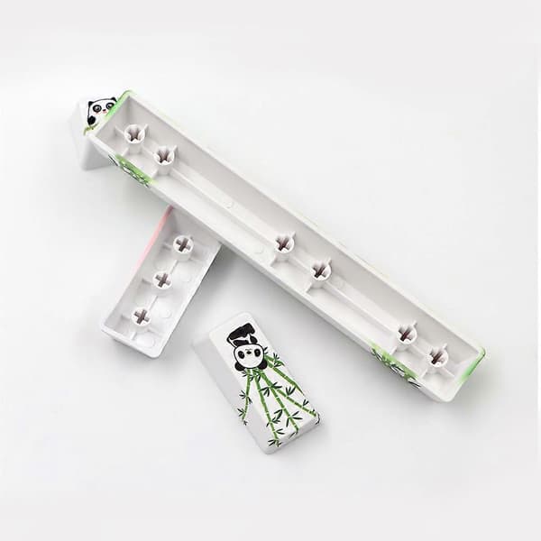 4 STK PBT OEM Profil Keycap Dye-Sub 6.25U Mellemrumstast Enter Keycap til MX Switch