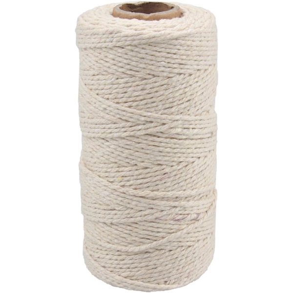 656 jalkaa Cotton Baker's Twine -puola, 10-säikeinen askartelulanka tee-se-itse-käsitöihin