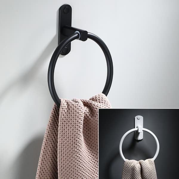 Veggmontert toalettpapirholder og håndkleholder, 304 rustfritt stål
