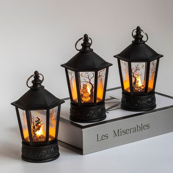 Dekorativ vindlampe Halloween-dekorasjoner A