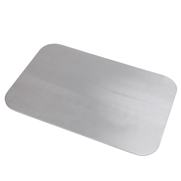 Motorcykel Personlig Nummerplade Aluminium 2,5 mm Tyk Tilpasset Blank Quad Nummerplade til Motorcykel Sølv