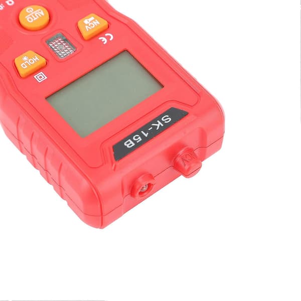 Digital Multimeter Testare Bil Fordon Intelligent Multi Tester Mini Ficktyp Brännskydd Multifunktionell Röd