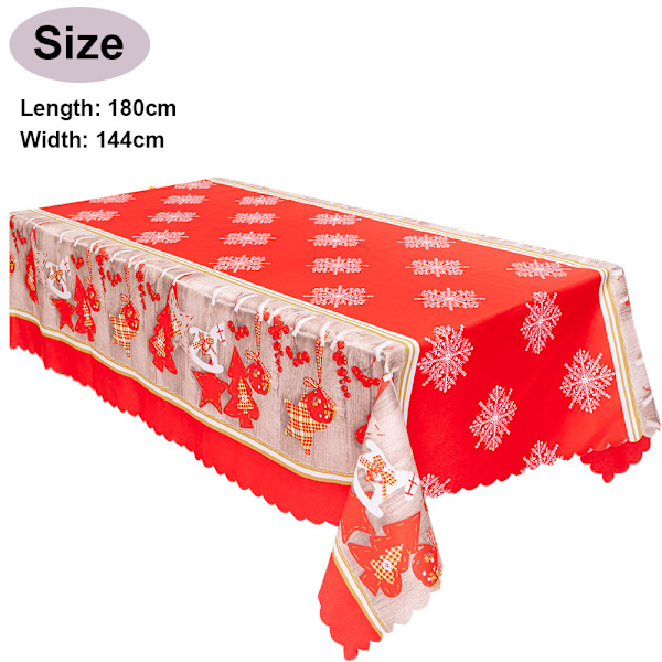 Holiday Legacy Garn Färgad Jacquard Duk för style 2