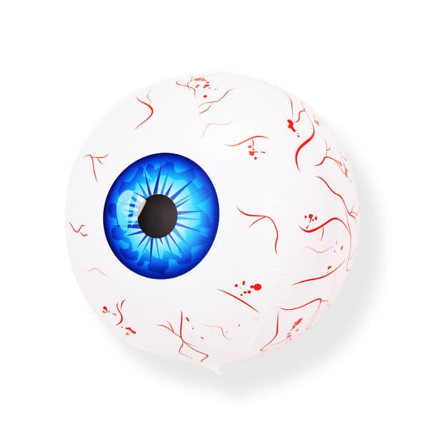 20 stk. Halloween Øjeæble Balloner Rød Grøn Blå Øjeæble blue