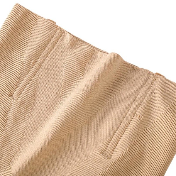 Shapewear Shorts, Hög idja - Beige M