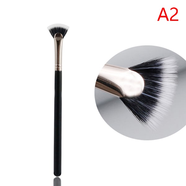 1 ST Fan Mascara Brush Fan Makeup Borste för Fransar Ögonfrans Brus A2