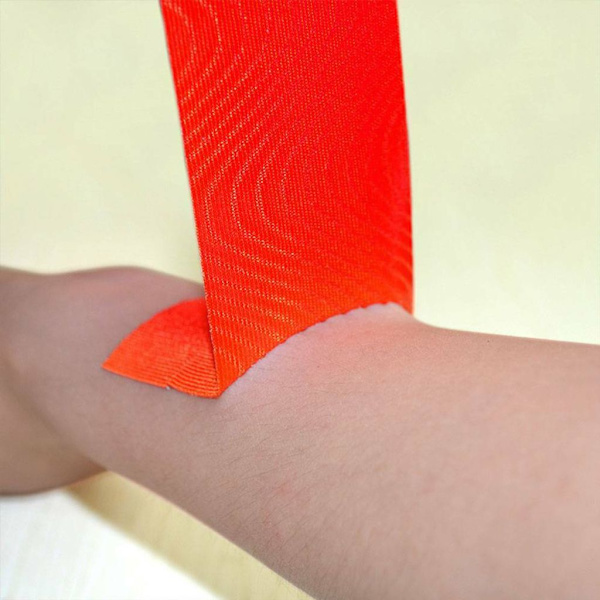 6 ruller elastisk kinesiologitape Træning Fysiologitape 5cm*5m (tilfældig farve)