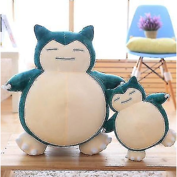 Snorlax Plysch docka Björn stoppade leksaker Mjuk kudde Presenter Barn Barn Födelsedagspresent