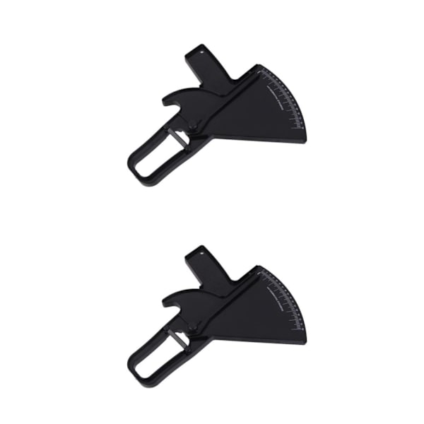 1/2/3 Rasvanpoltto-opas Ihopoimupihtimittari Laiha kunto Black 2Set
