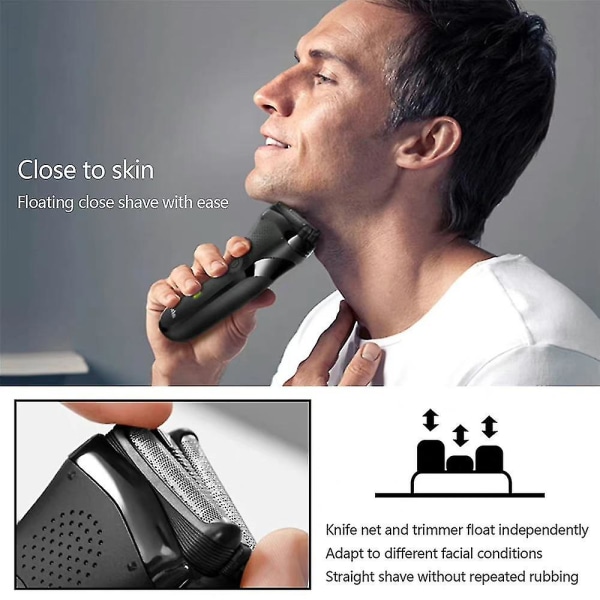 For Braun 21b Barbermaskin Erstatningshode elektrisk barberhøveltilbehør