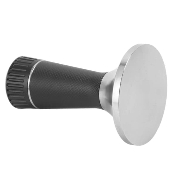 Kaffetamper røresæt rustfrit stål 2 i 1 58,3 mm kaffetamper distributionsnål til køkken sort
