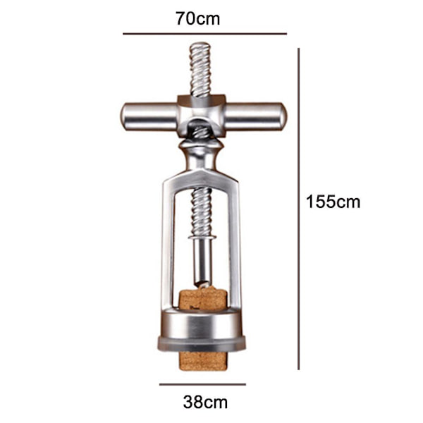 Creative Screw Flasköppnare, Cross Flasköppnare, Vinflask Op