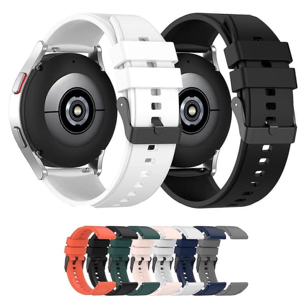 Håndledsrem Silikone Rem Svedafvisende til Watch 5 Smartwatch Urrem Armbånd