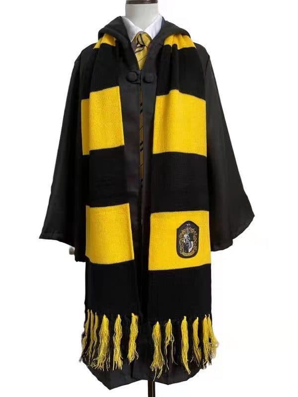 Harry Potter-skjerf med dusker cosplay-kjole - Hedge Patch