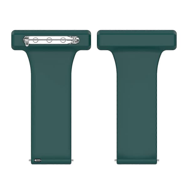 Garmin Vivomove Style Silikoni 20mm Sairaanhoitajan Kellonpidike Neulalla Kiinnitettävällä Rintaneulalla (Ruipei)