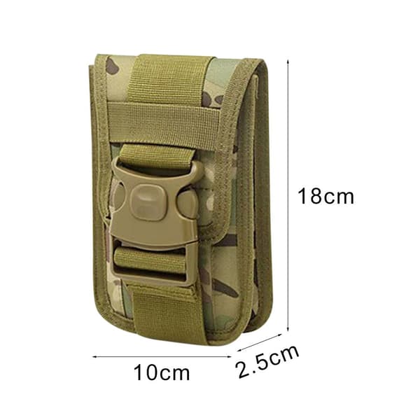 Skuldertaske Molle Pouch ACU