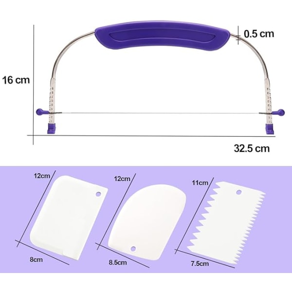 Bakverksverktyg Smidigare, Bakenhet Verktyg Torka (Cake Cutter)