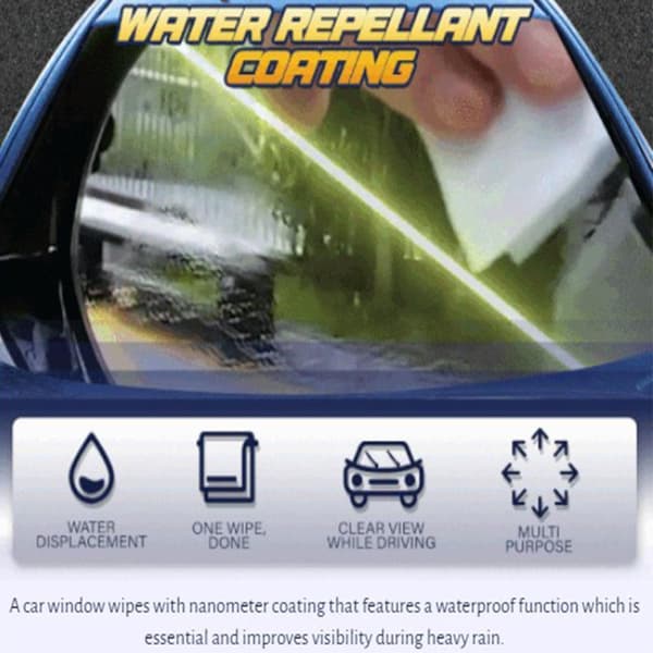 12st Bil Anti-dim Wipes Vindruta Backspegel Supply Rainp Multi-colorA Rainproof