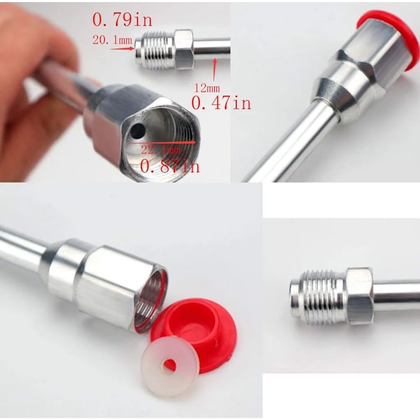 Airless färgsprutpistol förlängningsstång för Titan/Wagner/Graco 2st X 30cm