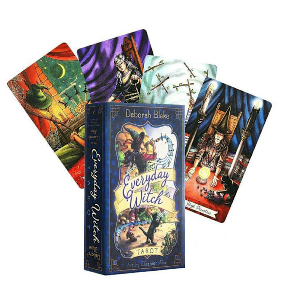 78 kort Tarot of Everyday Witch Board Game Party Tarot Cards