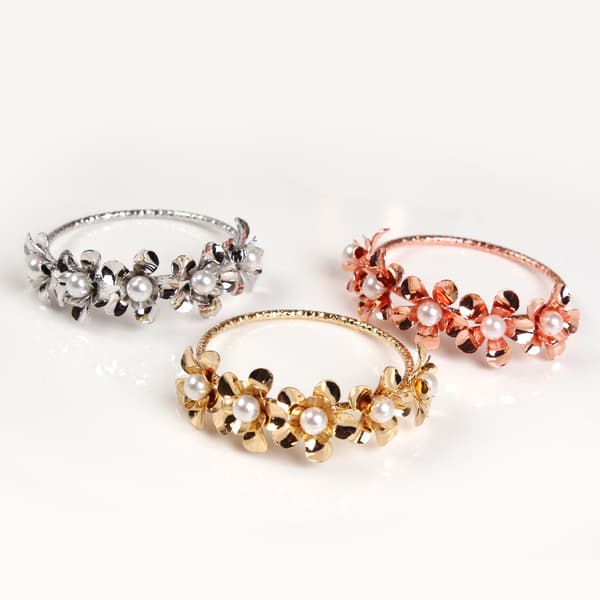 #Pieces Creative Napkin Rings - Jouluhelmi Kukat, Ainutlaatuinen Na#