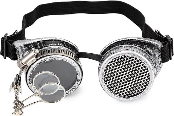 Steampunk-briller Rave-briller Cosplay-briller Steampunk