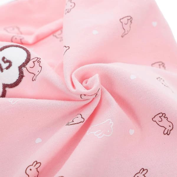 Kaninmønster Barselshat Kemoterapi Print Læge Arbejdshat Bomuld Arbejdshat (Pink)