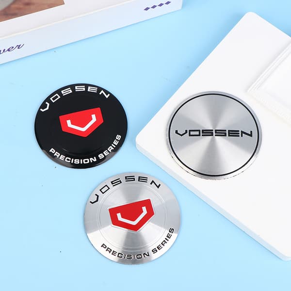 4 stk. 65 mm Vossen Wheel ap Sticker Emblem Badge Bilfælg Dekal C