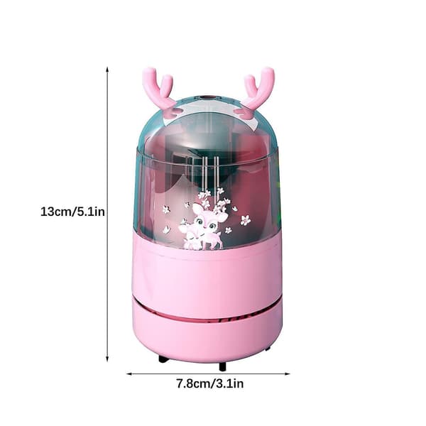 Multifunktionel blyantspidser Desk Vacuum Portable