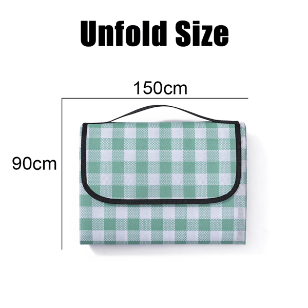 Kannettava piknikviltti Extra Large Outdoor vedenpitävä, 90*150cm