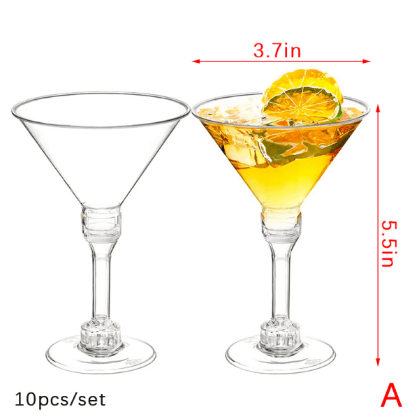 10st Disponibel Mousse Tårta Gelé Party Dessertkopp A