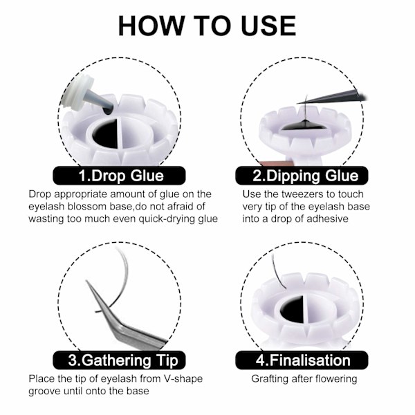 Limringar Engångs VIT white