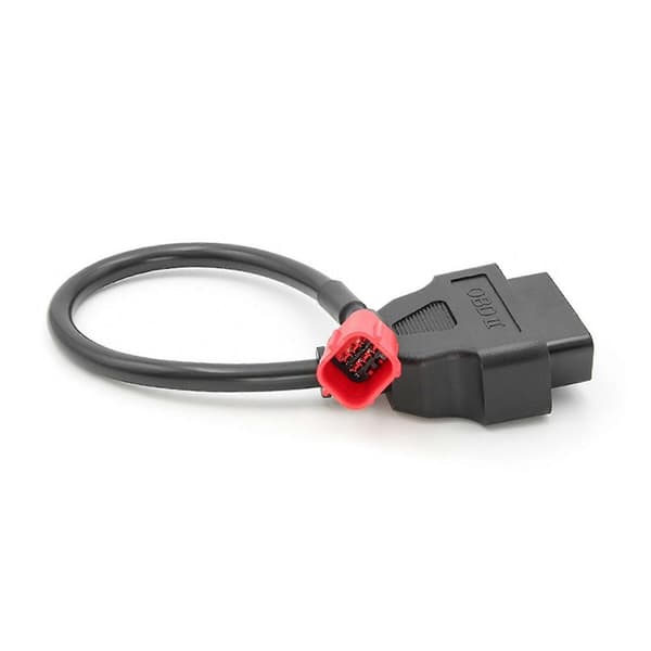 6 til 16 Pin Motorsykkel Obd-adaptere Obd2 Diagnostisk Kabelforlengelseskontakter For