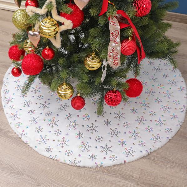 Julgranskjol, stor rund modeträdkjol till jul style 2
