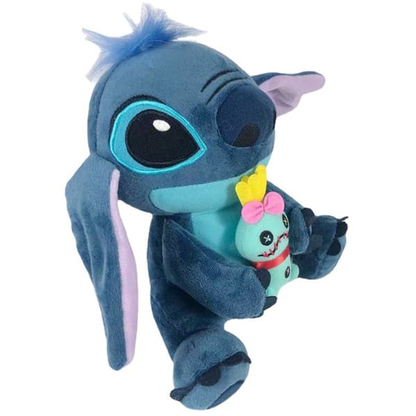Disney Lilo&Stitch Pehmolelu Stitch pitää Scrump-pehmoa