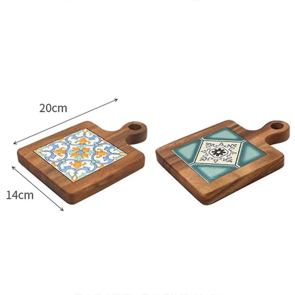 Akasie treplater Underlagsmatter for varme tekanner og stekepanner Padsholder A F