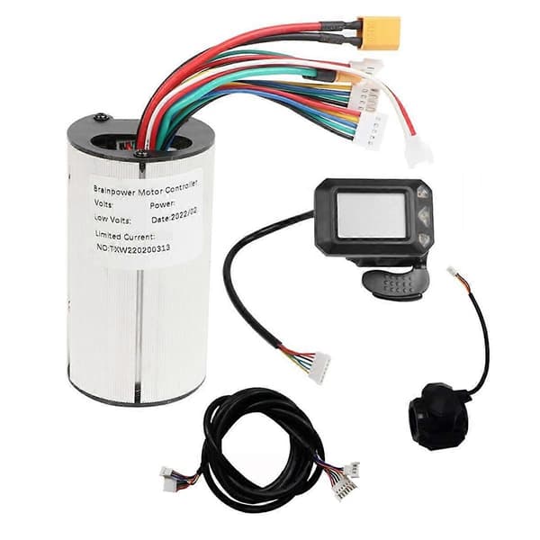 24V El-løbehjul Controller+LCD Display+Bremse+Forlængerkabel Motor Controller El-løbehjul Del