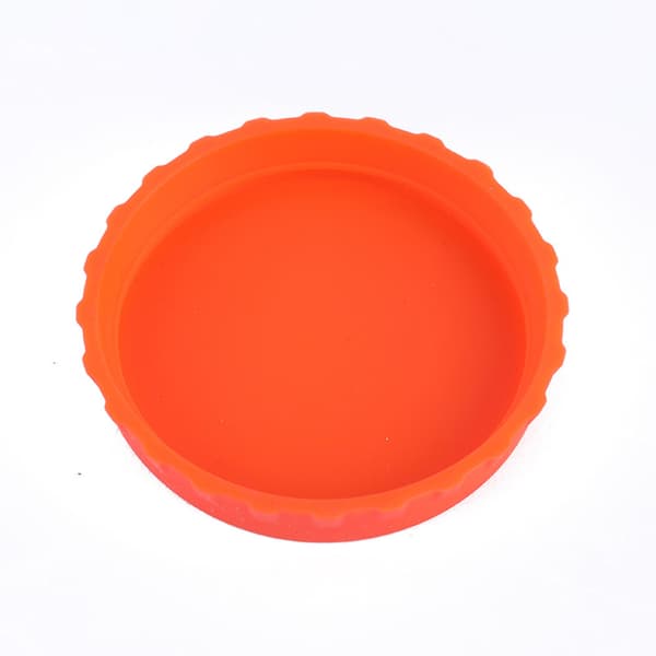 6 st Silikonläskburkar för standardläskburkar 6 Colors Each