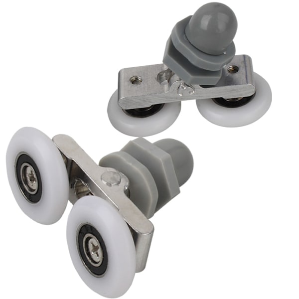 8 dubbelsängar upptill/botten duschdörrrullar 25mm