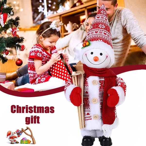 Sjungande Dans Santa Claus Swinging Santa Sång och dans E