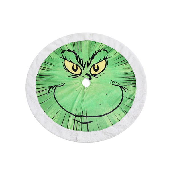 Juletreskjørt Grinch Lysende trykk Lys Hjemmeinnredning Xmas
