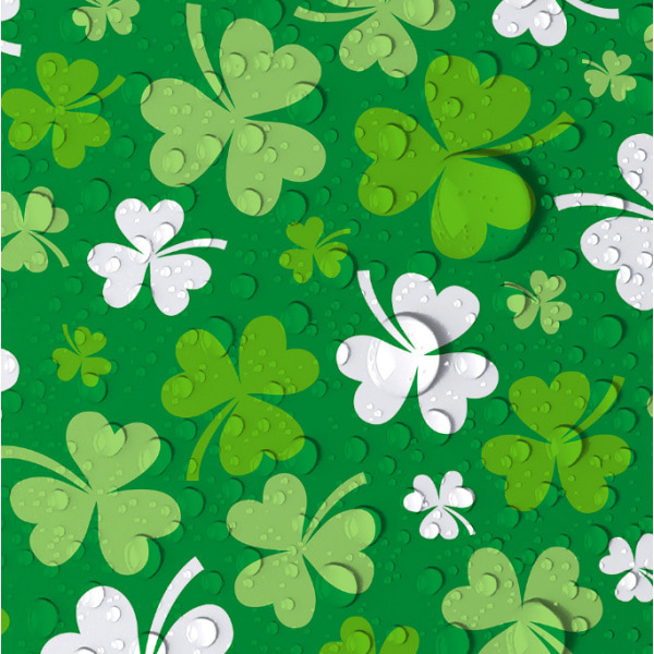 St.Patrick's Day rektangelduk Mønster 1 137*274CM