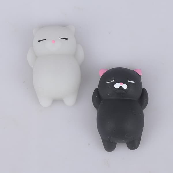Leker Mini Soft Kawaii Gummi Squishes 8 colors 8 pcs
