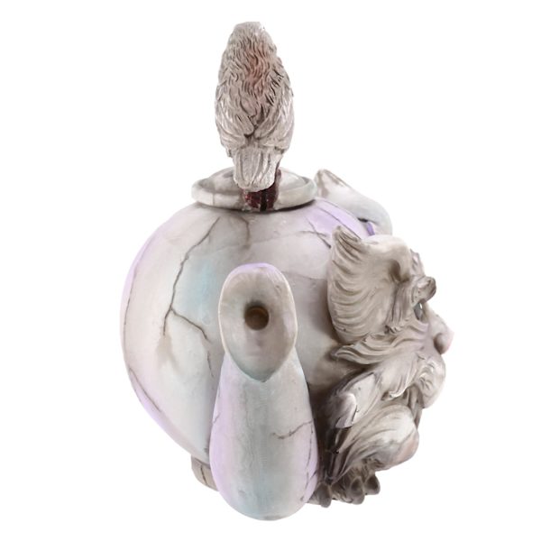Håndlaget Art Cat Tekanne Devil Cat Creative Home Desktop Decorati