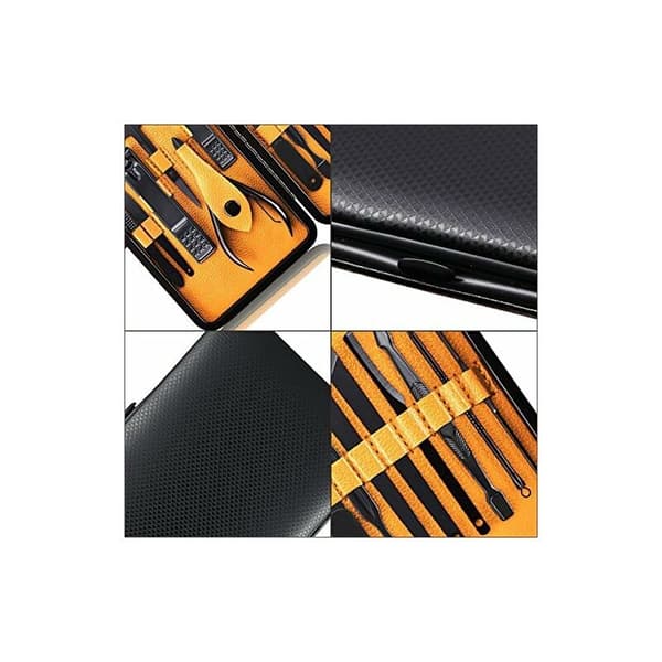 Professionel Negleklipper Pedicure Kit Neglebåndstrimmer, 15 stk