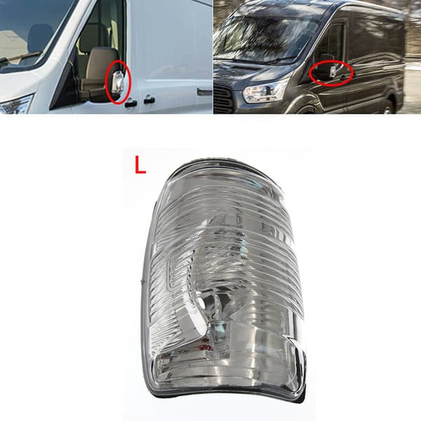 Gjelder for Ford Transit 14 og nyere bil bakspeil