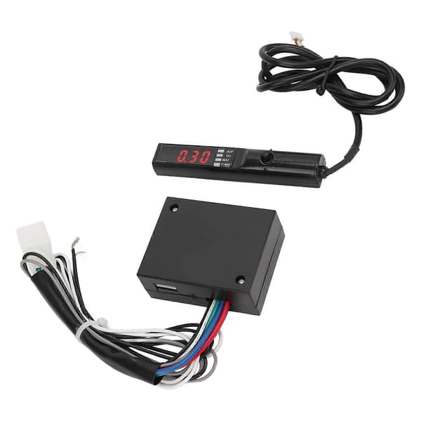 Auto Turbo Timer 12V Flameout Delay Engine Start Timer med LED Digital Display for Bil Rødt Lys
