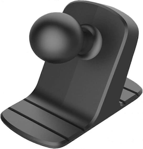 2-pakning 17 mm kulehode telefonholder for dashbord - Fast sklisikker base for billuftventil - Biltilbehør