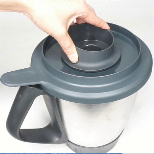 Foodprocessor Målebæger Låg 50ML/100ML Doseringslåg Erstatningsbeholder til Foodprocessor TM5/TM6