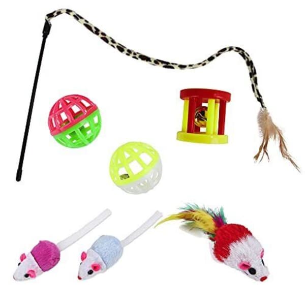 21 st Cat Interactive Toys Cat Toys Set Kitten Leksaker